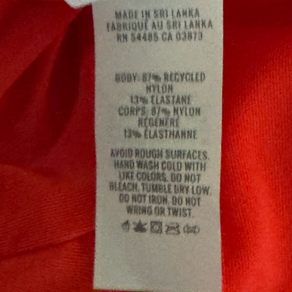 AA-466 Aerie NWT High Cut Cheeky Pink Summer Swim Bikini Bottoms Size L - Picture 8 of 12